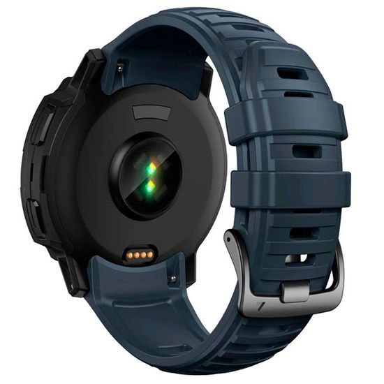 Ремешок 26 мм силиконовый для Garmin Instinct 2X Solar / Instinct  2X Solar Tactical оригинальное быстросъемное крепление Torch