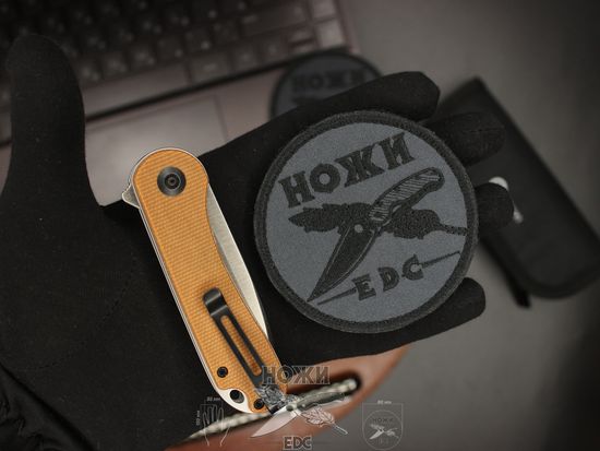 Складной нож Civivi Elementum C907M c клинком из стали D2, рукоять микарта