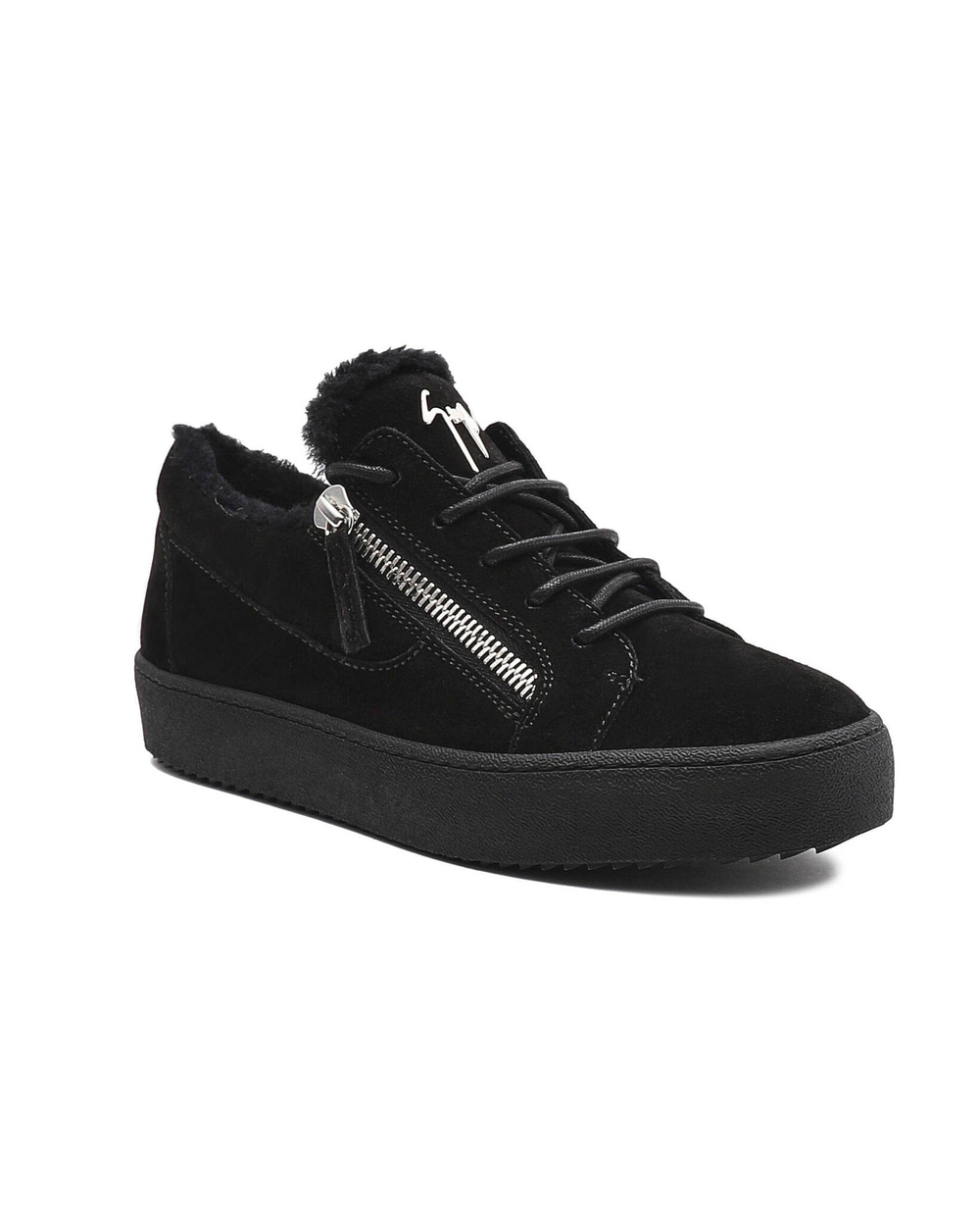 Skórzane кроссовки Giuseppe Zanotti - черный(RU00018)