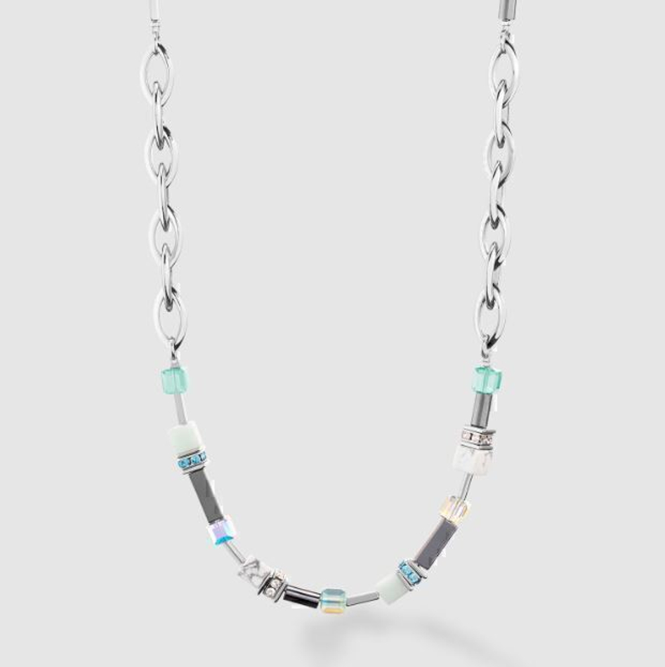 Колье-трансформер 4-in-1  Coeur de Lion Mint Green 4510/10-0522