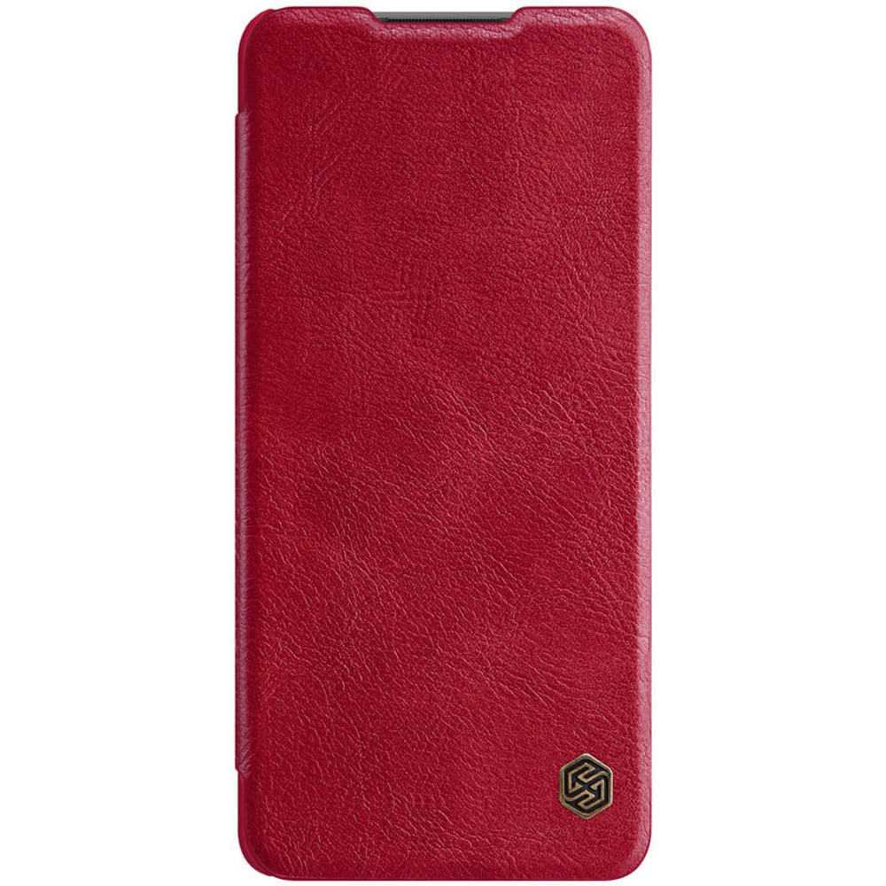 Кожаный чехол-книжка Nillkin Leather Qin для Xiaomi Redmi Note 10 Pro