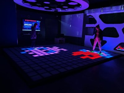 Интерактивный светодиодный пол "Арена Pixel battle" 288шт Максимальная комплектация 26 кв. м.