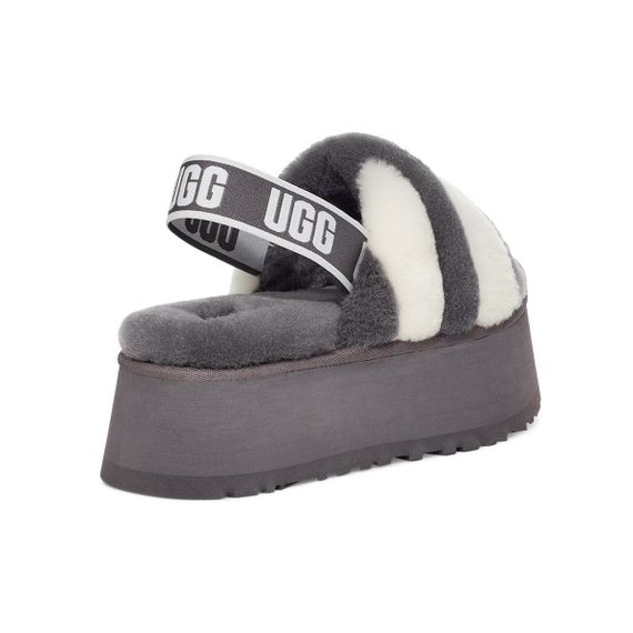 Ugg Disco Stripe Slide 'Gray White'