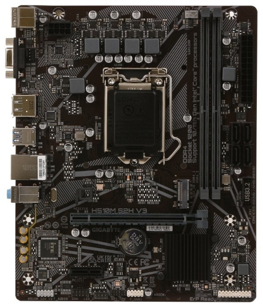 Материнская плата GIGABYTE GA-H510M S2H V3 (REV1.0)