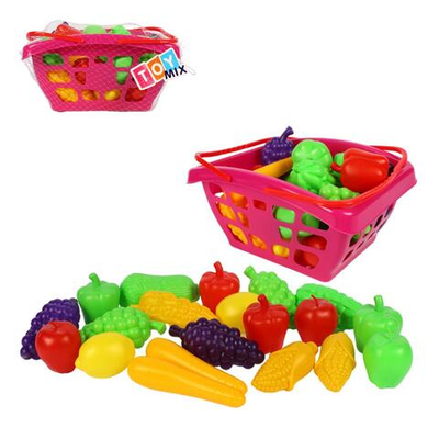 Фрукты в ассортименте в корзинке RRB-193 (30*22*23 см)