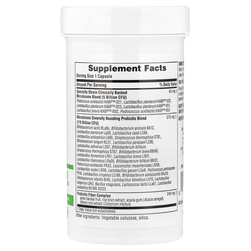 NaturesPlus, GI Natural® Probiotic Mega, пробиотики, 120 млрд КОЕ, 30 капсул