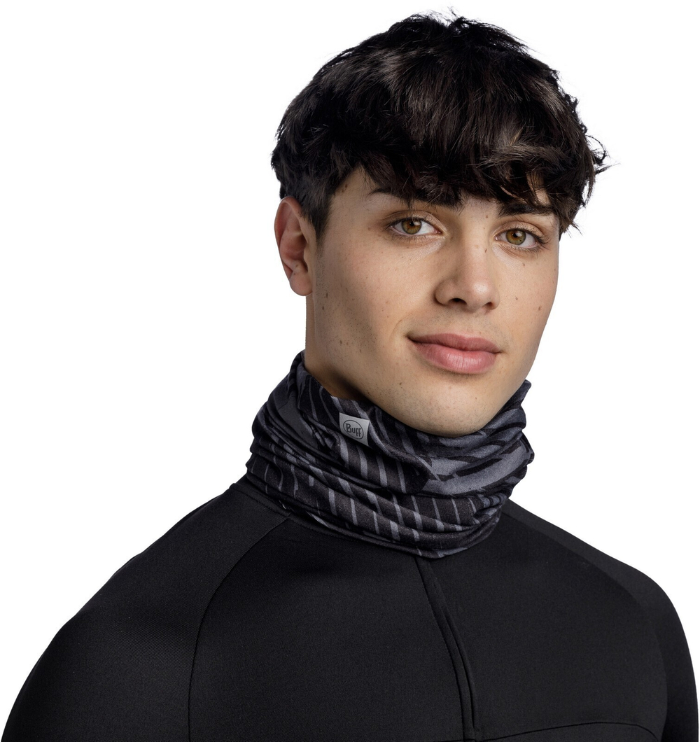 Тонкая зимняя бандана Buff Thermonet Tenty Graphite