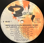 Memphis Slim - Memphis Slim Plays Classical American Music The Blues (Франция 1973г.)