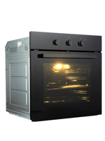 Духовой шкаф электрический встраиваемый MBO 6709-01 (BLACK) черное стекло, 70л, 9 режимов, до 250 Со (MACBI)