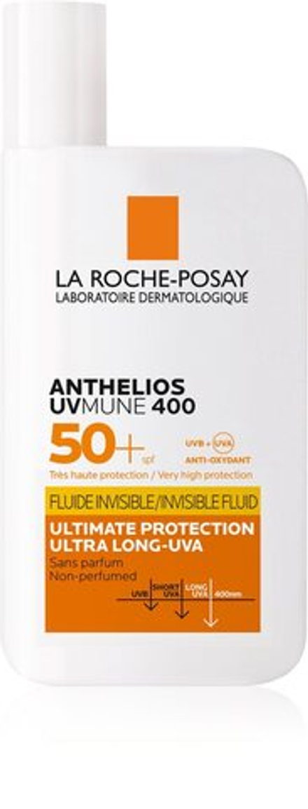 La Roche-Posay Anthelios UVMUNE 400 - увлажняющий и защитный флюид SPF 50+ /   50  ml  / GTIN 3337875797597
