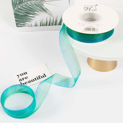 Лента ОРГАНЗА с переливом 2,5см*30ярд