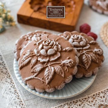 Пряничная форма Прованская роза
