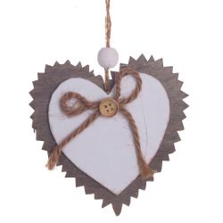 GAEM Украшение новогоднее "Сердце/Звезда/Елка", L10 W0,5 H10 см, 3в.