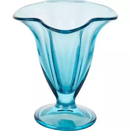 Креманка «Энджой» стекло 170мл D=113/70,H=130мм синий