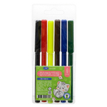 Фломастеры Basir, серия "Котик", разноцветные, набор 6 шт