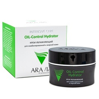 Крем увлажняющий для комбинированной и жирной кожи Aravia Professional Oil-Control Hydrator 50мл