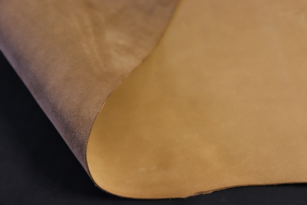 1,2-1,4 Кожа Нубук Крумбош Песочный