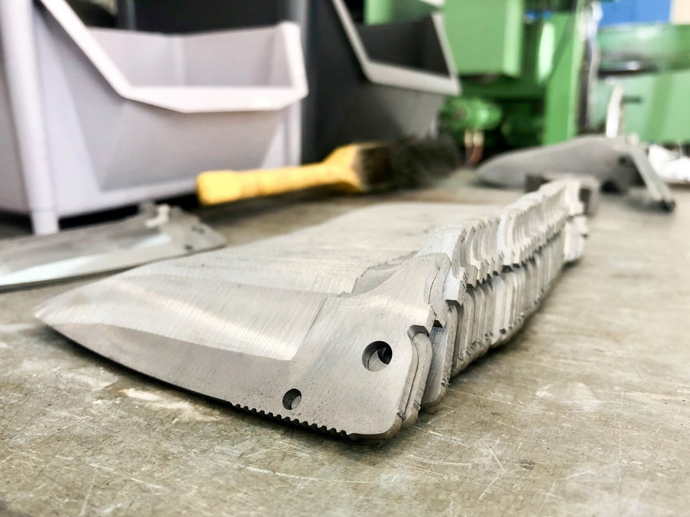 Складной нож Biker X D2 StoneWash