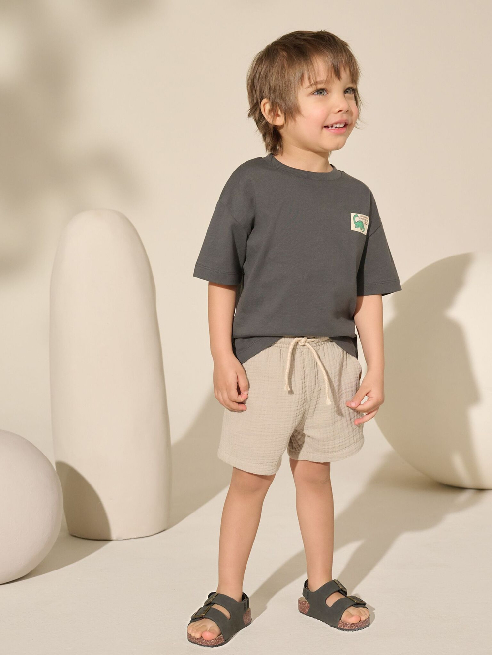 Шорты для мальчика Next AG3-799, Бежевый