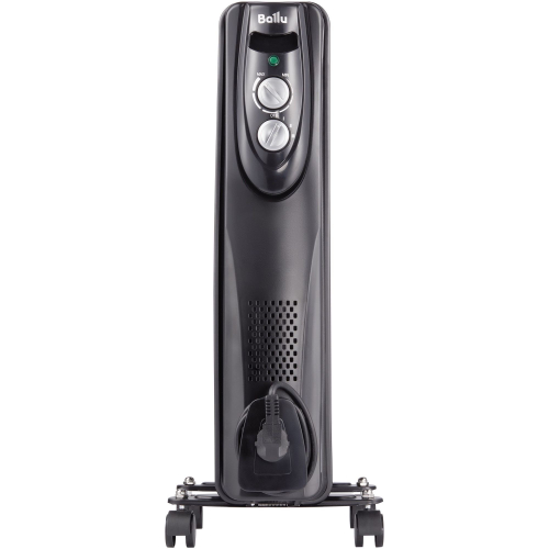 Масляный радиатор Ballu Classic black BOH/CL-09BRN 2000 (9 секций)