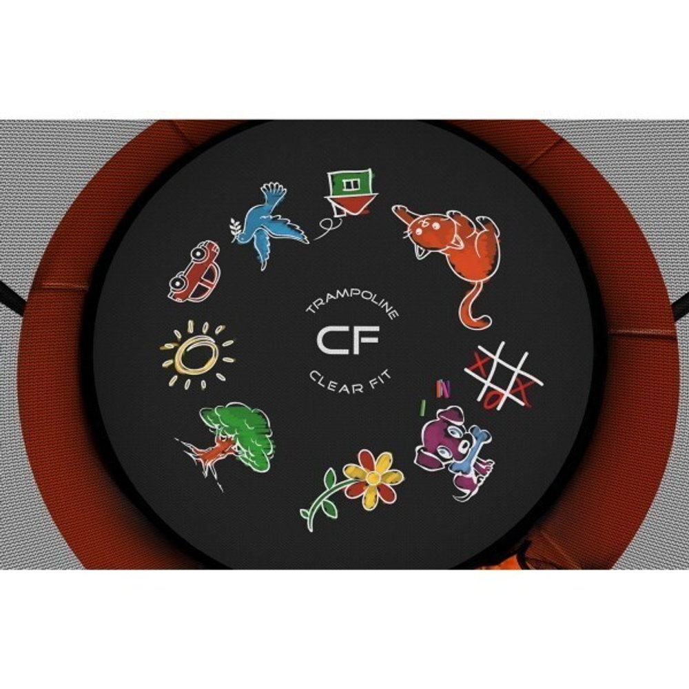 Каркасный батут Clear Fit FamilyHop 8Ft