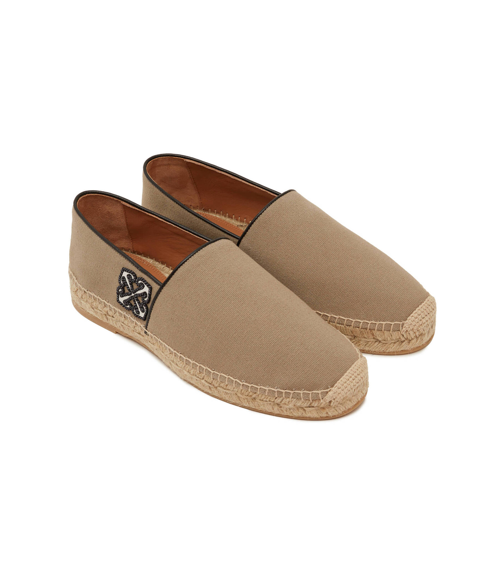 Эспадрильи OFF-WHITE - бежевый(OMIB007S 24FAB001)