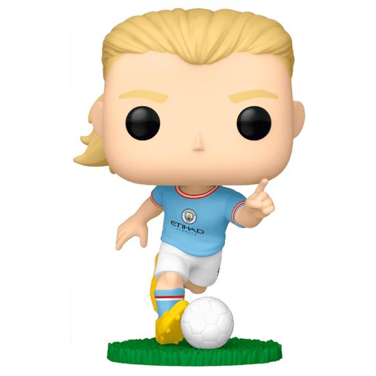 Фигурка Funko POP! Football Manchester City Erling Haaland (60) 75113 / Фигурка Фанко ПОП! в виде футболиста клуба "Манчестер Сити", Эрлинг Холанн