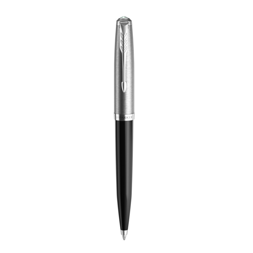 Подарочный набор с ручкой Parker 51 CORE BLACK CT и ежедневником с индивидуальной гравирвкой (черный