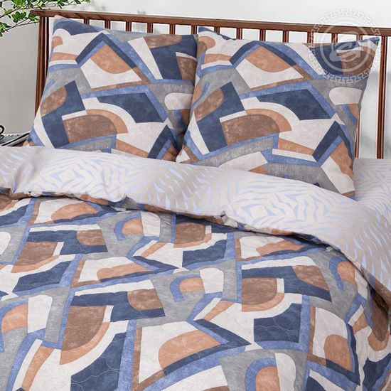 Семейный комплект постельного белья Деним Зима-Лето бязь