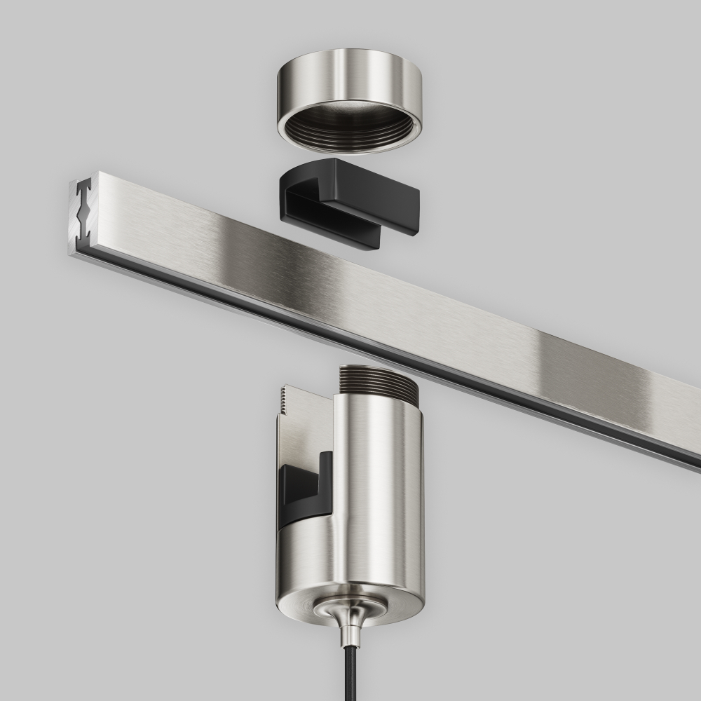 Магнитный трековый светильник Maytoni FLARITY Focus Led TR155-1-5W3K-PT