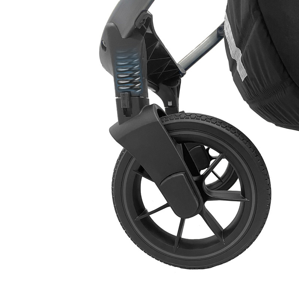 Детская коляска Sweet Baby Rocco 2 в 1 2024 Black 427056