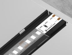 Ambrella Алюминиевый профиль накладной 15.5*6 для светодиодной ленты до 11мм Alum Profile GP1700BK/BK
