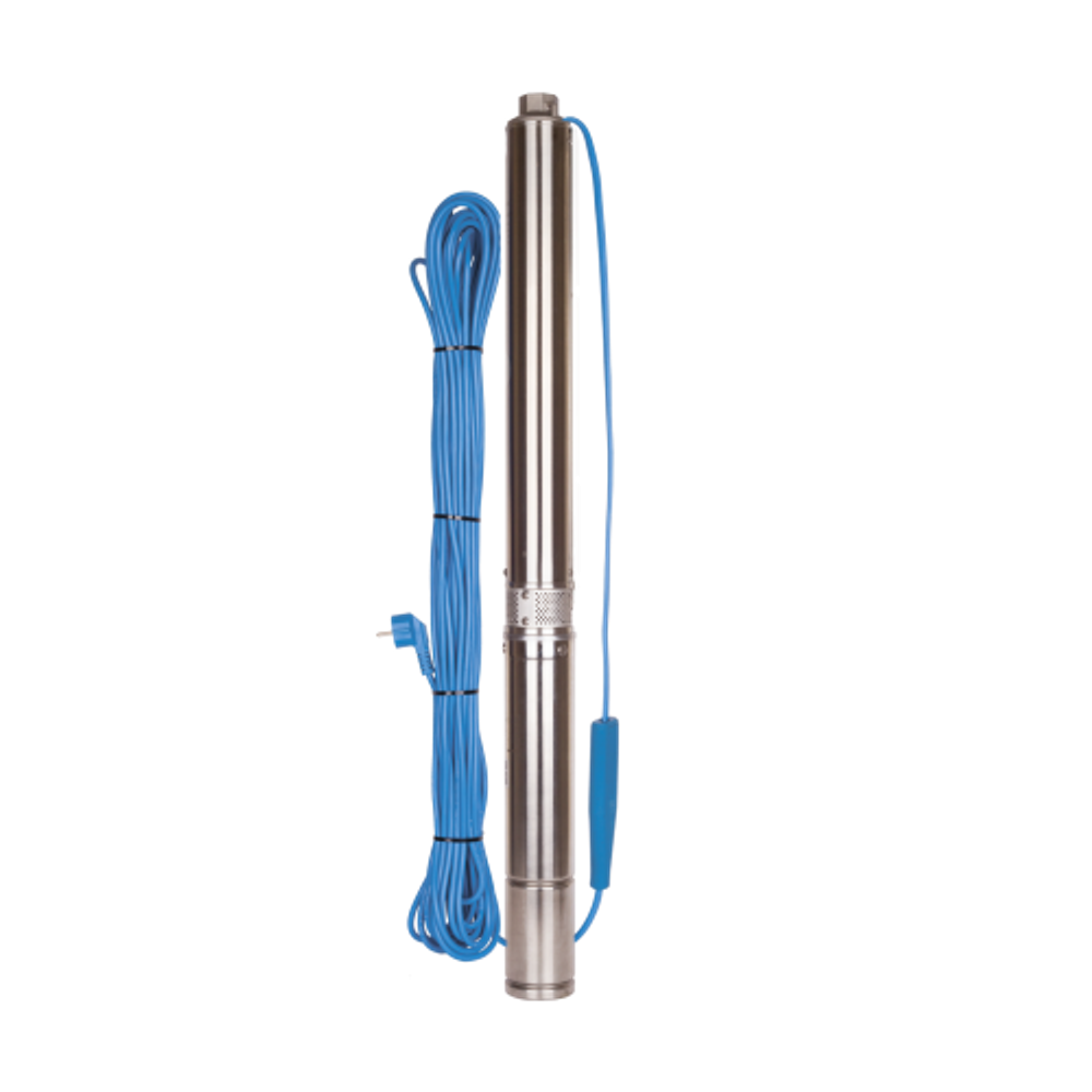 Насос скважинный Aquario ASP1E-35-75 со встроенным кондренсатором
