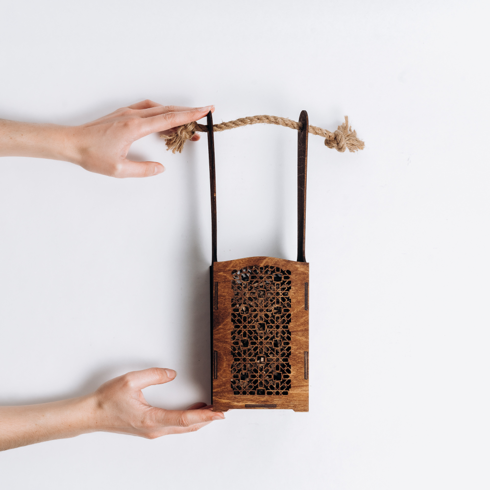 Подарочная коробка для бутылки "Мозаика" PK4