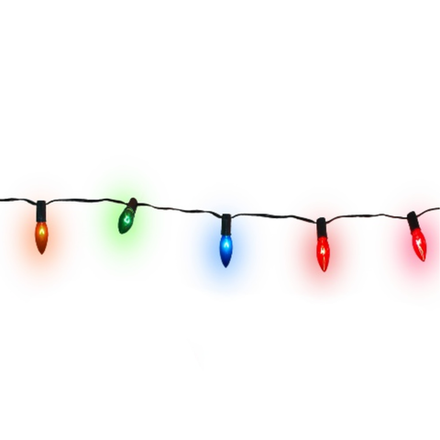 Новогодние гирлянды свечи