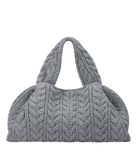 POLENE СУМКА NUMERO NEUF LARGE, СЕРЫЙ