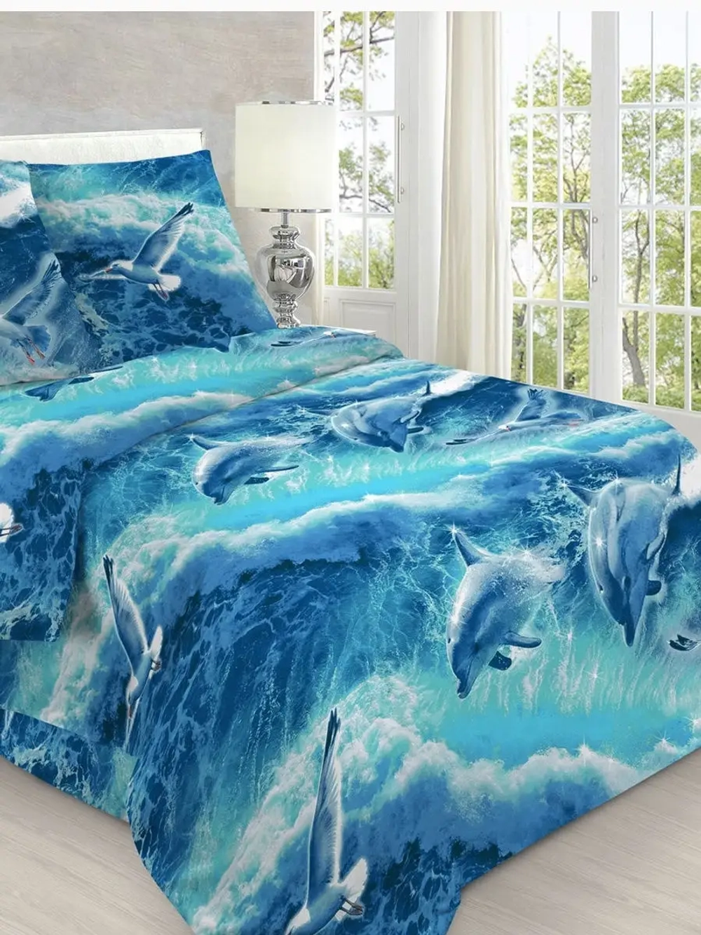 Комплект полутороспальный с одной наволочкой 70х70 см