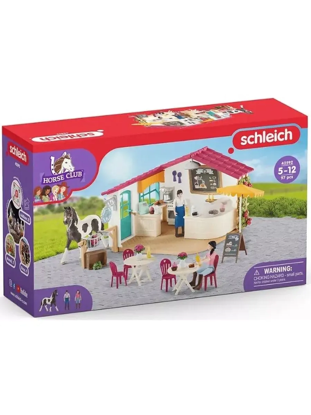 Набор Большое кафе Райдер Schleich 42592