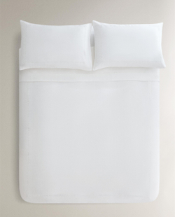 Пододеяльник Zara Home, лён 100%, однотонный, 5190/088