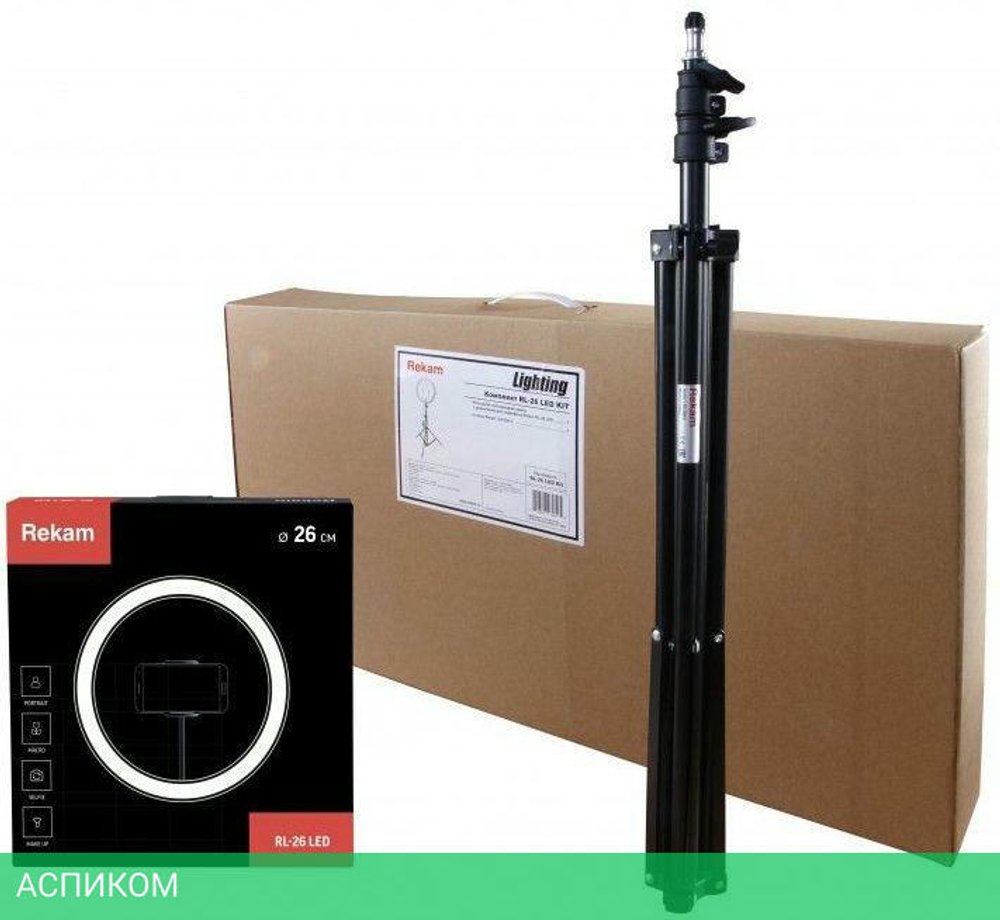 Кольцевая лампа Rekam RL-26 LED (2302000022)