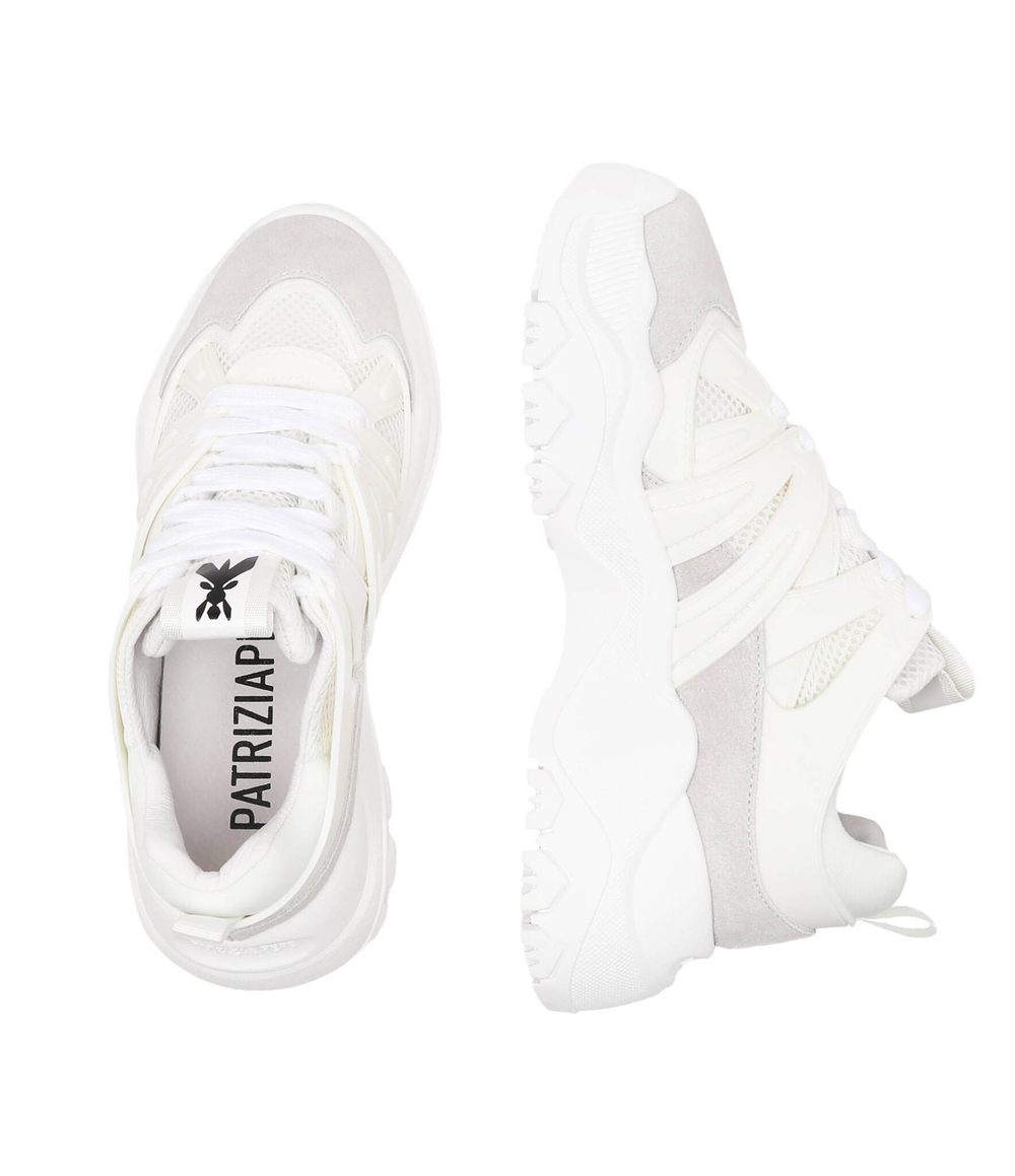 Кожаные кроссовки Patrizia Pepe - белый(8Z0043 V005)