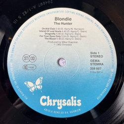 Винтажная виниловая пластинка LP Blondie The Hunter (Germany 1982)
