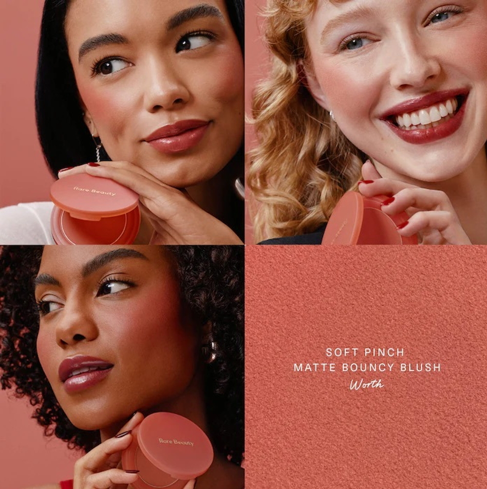 Rare Beauty by Selena Gomez Soft Pinch Cheek & Lip Trio Makeup Gift Set