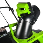 Greenworks GD40STK5 40В аккумуляторный снегоуборщик (1 x 5 Ач, ЗУ) ковш 51 см, выброс 6 м 2600007UG