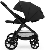 Коляска Agex Life 3 в 1 матовая рама с автокреслом i-Safe S Black ALB583 Black (Черный)