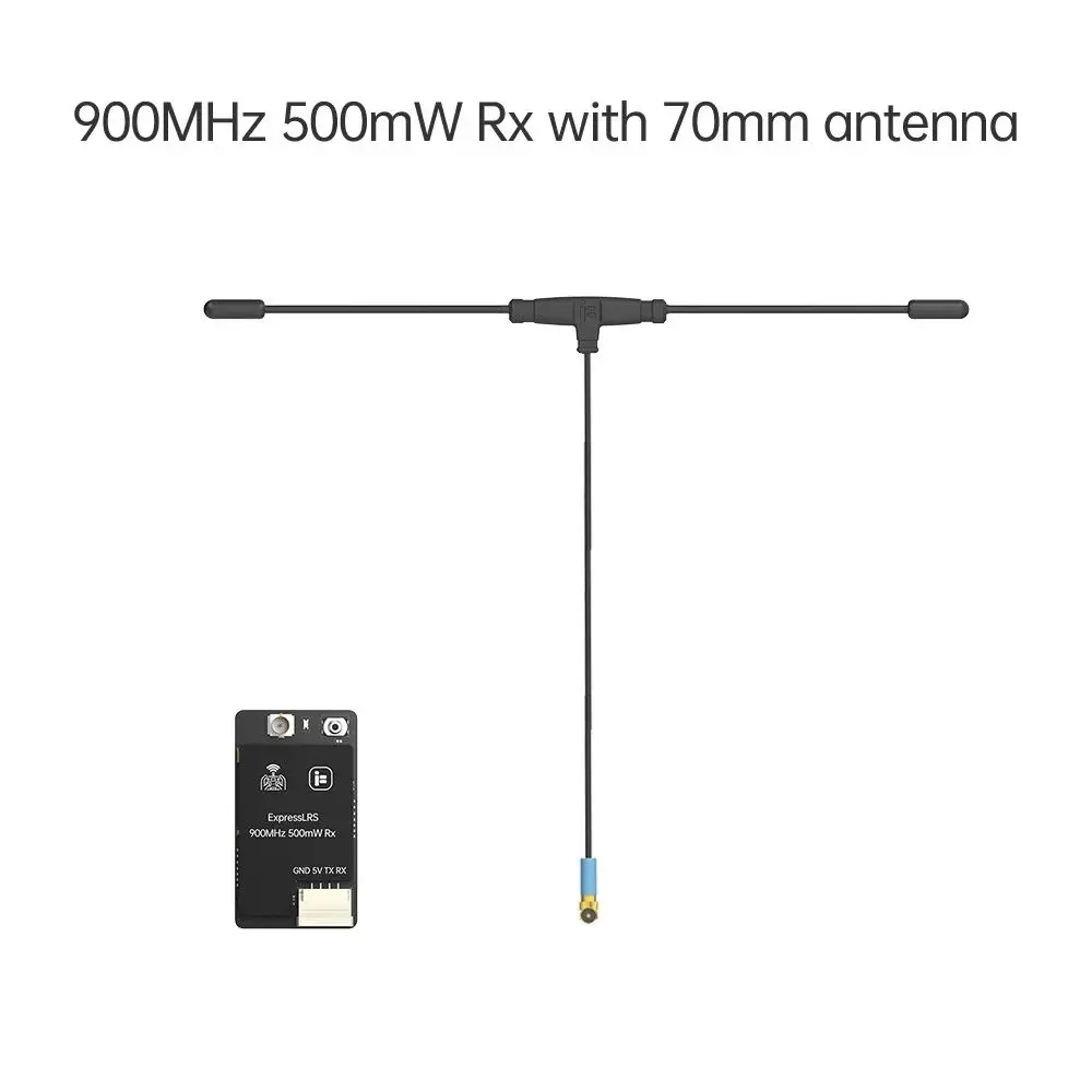 Приемник iFlight Elrs 900 MHz 500 mW RX +Антенна 868/900 MHz 70mm