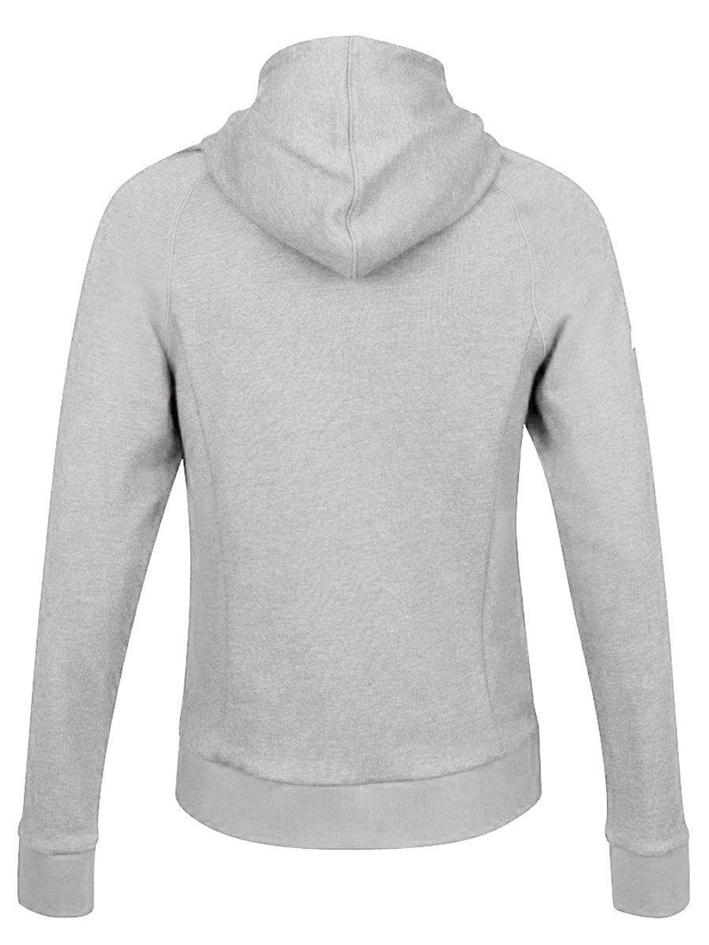 Женская Кофта теннисная Babolat Exercise Hood Jacket Women - серый