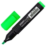 Текстовыделитель 1-4мм зеленый "College STICK HL-497"(STAFF)