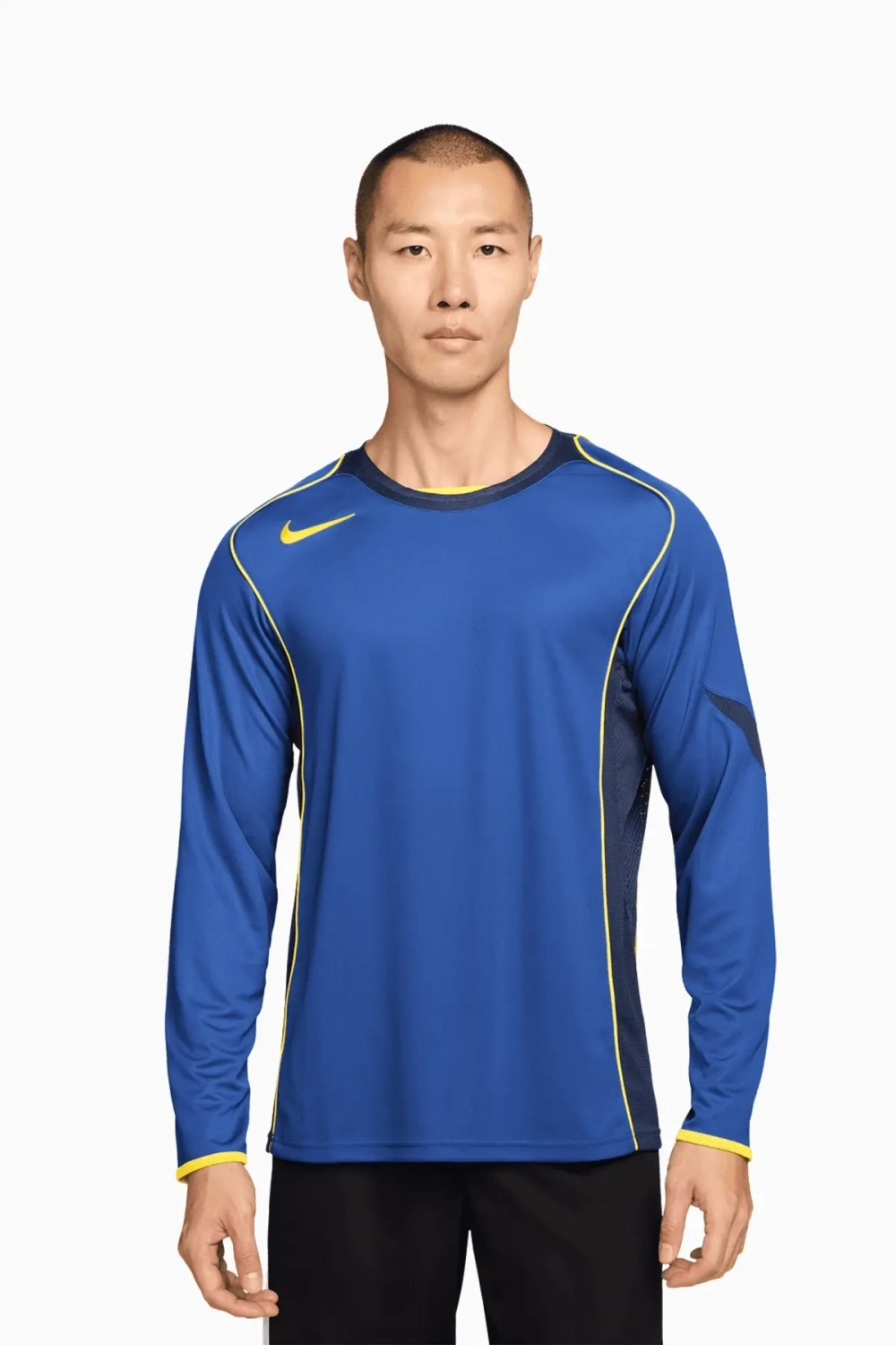 Футболка с длинными рукавами Nike Total 90 - синий