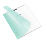 Тетрадь, 12 листов, линия, пластик, Erich Krause, Pastel, Классика CoverPrо, голубой